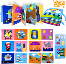 Afbeelding in Gallery-weergave laden, WoodyDoody Busyboard Motoriek Leerboek (met 16 Pagina's)