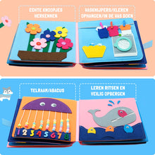 Afbeelding in Gallery-weergave laden, WoodyDoody Busyboard Motoriek Leerboek (met 16 Pagina's)