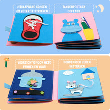 Afbeelding in Gallery-weergave laden, WoodyDoody Busyboard Motoriek Leerboek (met 16 Pagina's)