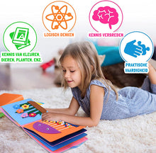 Afbeelding in Gallery-weergave laden, WoodyDoody Busyboard Motoriek Leerboek (met 16 Pagina's)