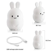 Afbeelding in Gallery-weergave laden, LED Nachtlamp Bluetooth Speaker Zacht