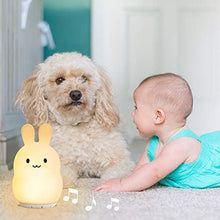 Afbeelding in Gallery-weergave laden, LED Nachtlamp Bluetooth Speaker Zacht