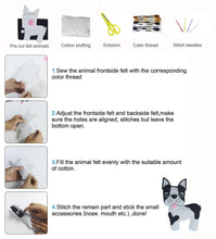 Afbeelding in Gallery-weergave laden, Knutselpakket Puppy's 6 stuks