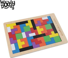 Afbeelding in Gallery-weergave laden, Montessori Tangram Tetris Vormen Puzzel