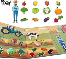 Afbeelding in Gallery-weergave laden, Boerderij Magnetisch Plakboek Uitklapbaar