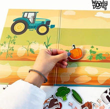 Afbeelding in Gallery-weergave laden, Boerderij Magnetisch Plakboek Uitklapbaar