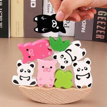 Afbeelding in Gallery-weergave laden, Balanceer Puzzel met Biggetjes