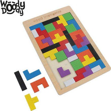 Afbeelding in Gallery-weergave laden, Montessori Tangram Tetris Vormen Puzzel
