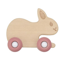 Afbeelding in Gallery-weergave laden, Houten Rammelaar Konijn