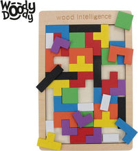 Afbeelding in Gallery-weergave laden, Montessori Tangram Tetris Vormen Puzzel
